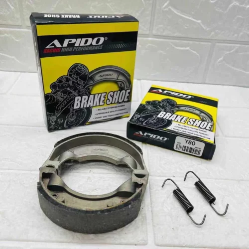 1da021fbdb5d9ed221601b3271a545b7.webp APIDO Brake Shoe Honda EX5 LC135 SRL115 Kriss RC80 SRL110 C70 Yamaha Y80 Y100 Y110 RXZ Motorcycle Drum Brake Shoe High Quality Replacement Ready Stock Malaysia