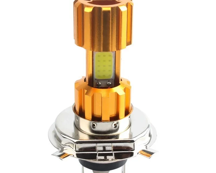 3543ccbbb8d7b5523175c31077df1899.webp H4 LED Motorcycle Headlight Bulb 3 COB 6000K White Hi/Lo Beam 2000LM 18W Motor LED Lamp Decorative Headlight High Brightness Universal Motorbike Ready Stock Malaysia