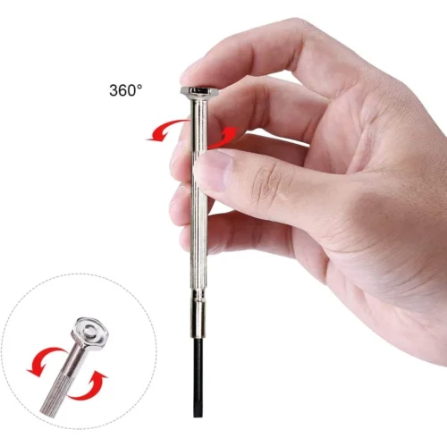 47834b788cf0f937e3dbe55ae5901109.webp 11PCS Mini Precision Screwdriver Set Red Box Heavy Duty Repair Tool Kit for Electronics Phones Watches Computers Toys Ready Stock Malaysia