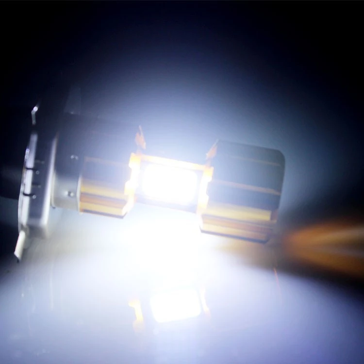 H4 LED Motorcycle Headlight Bulb 3 COB 6000K White Hi/Lo Beam 2000LM 18W Motor LED Lamp Decorative Headlight High Brightness Universal Motorbike Ready Stock Malaysia