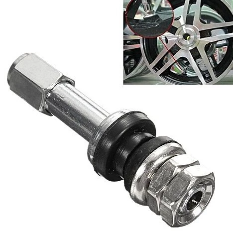 Tubeless Valve Nut TR161 TR48E Stainless Steel Tire Valve Cap Durable Anti Rust Easy Install for Motorcycle Car Tyre Ready Stock Malaysia