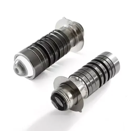 Universal Dual Color Motorcycle LED Headlight Bulb T19 P15D PX15D H6M 6000K White 3000K Yellow High Brightness Switchable Beam Durable LED Headlamp Bulb Ready Stock Malaysia