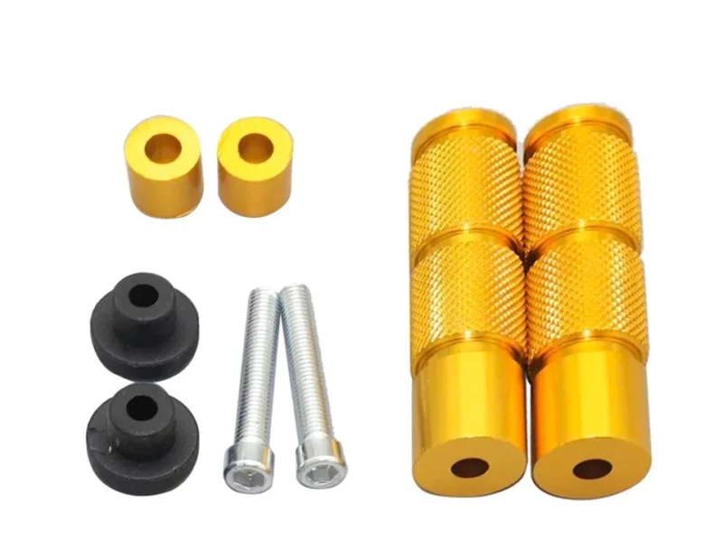 d38433bd544872185225263ffe50902c.webp Motorcycle Aluminum Rear Foot Pegs 2PCS Universal CNC Alloy Rear Pedals Footrests Passenger Foot Pegs Durable Anti Slip Replacement Parts Ready Stock Malaysia