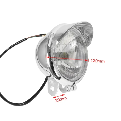my-11134207-7r98x-lnci6tkn4sjh71.webp 1 Pair Chrome Universal Motorcycle Fog Lights DC12V Auxiliary Headlight Lamps for Harley Touring Sportster XL883 XL1200 72 48 Dyna S Waterproof LED Driving Lights Ready Stock Malaysia