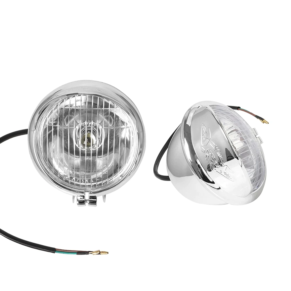 my-11134207-7r98y-lnci6tkmuykd1b.webp 1 Pair Chrome Universal Motorcycle Fog Lights DC12V Auxiliary Headlight Lamps for Harley Touring Sportster XL883 XL1200 72 48 Dyna S Waterproof LED Driving Lights Ready Stock Malaysia