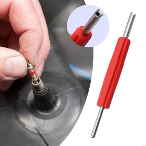 1PC Motorcycle Pneumatic Wrench Valve Core Removal Tool Air Conditioning Car Bicycle Tyre Repair Air Valve Core Installer Remover Durable Metal Tool Ready Stock Malaysia