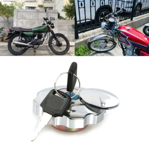 sg-11134201-7r9b5-llq92gp75qs0ba.webp Moon3 Motorcycle Gas Tank Cover Lock Set Fuel Cap CG125 Fuel Tank Cap Lock Replacement Durable Metal Petrol Cover Anti-Theft Gas Tank Lock Ready Stock Malaysia
