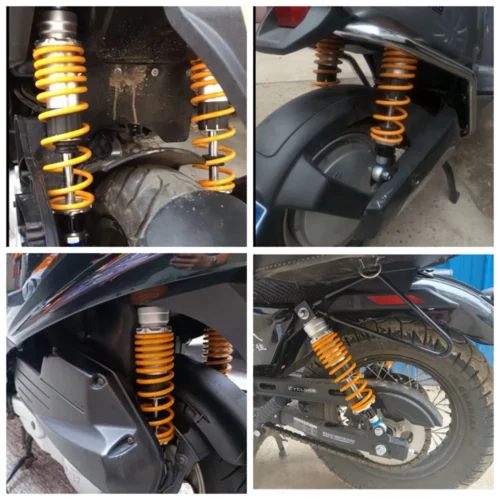 sg-11134201-7repw-m8zzvcjifixu9e.webp Universal Motorcycle Rear Shock Absorber Adjustable 320mm 340mm 360mm Heavy Duty Suspension Damping Rear Shock Absorber Upgrade Replacement Motorcycle Suspension System Ready Stock Malaysia