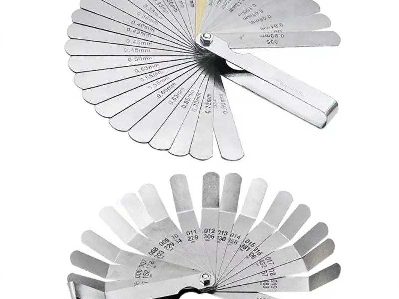sg-11134253-821du-mh6p3rx7wdn0eb.webp Metric Feeler Gauge 32 17 16 14 Blades L Shape Thickness Gauge Set Polished Steel Engine Valve Tappet Clearance Adjustment Tool Precision Measurement Tool Ready Stock Malaysia